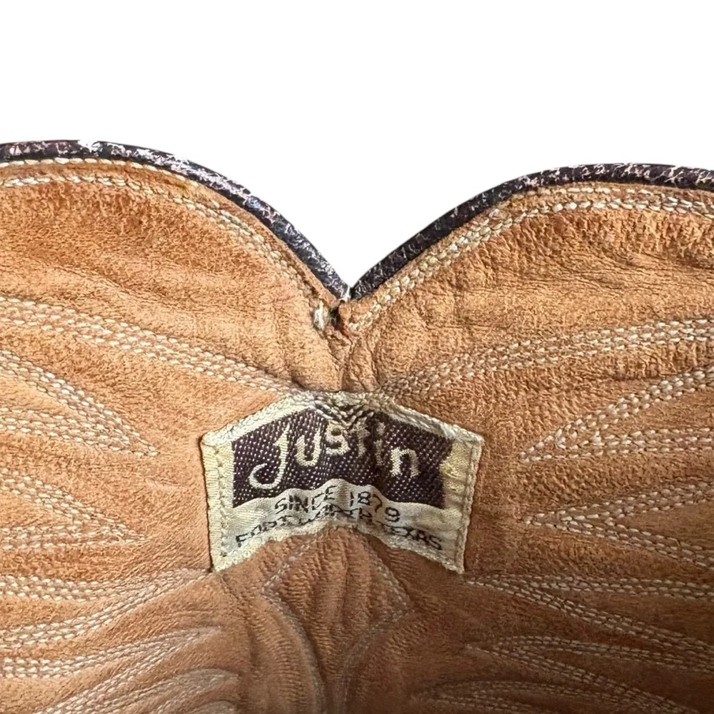 Justin Boots classic western